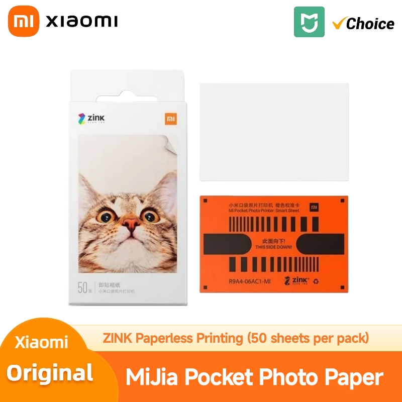 Ink Blotter Paper - Фотобумага MIJIA ZINK для карманного принтера,