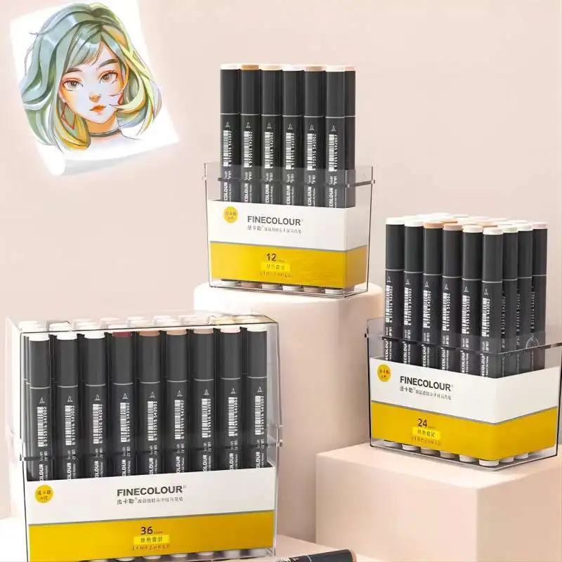 Copic Marker Sketch - Двусторонние эскизные маркеры на спиртовой основе,