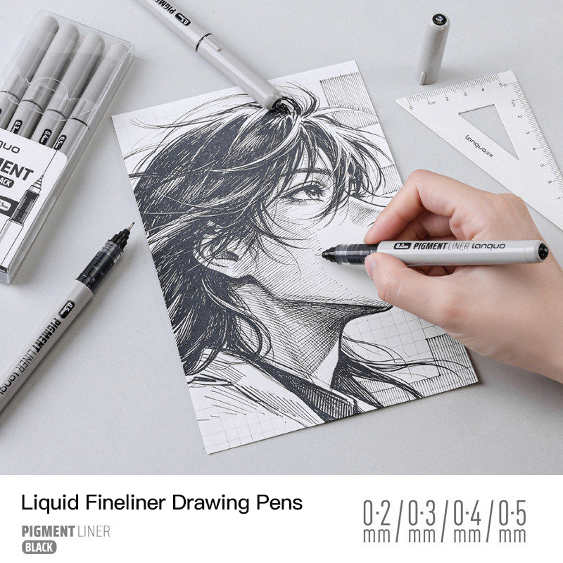 Маркеры LANGUO 0.2/0.3/0.4/0.5 – обзор и цена Copic Marker Sketch