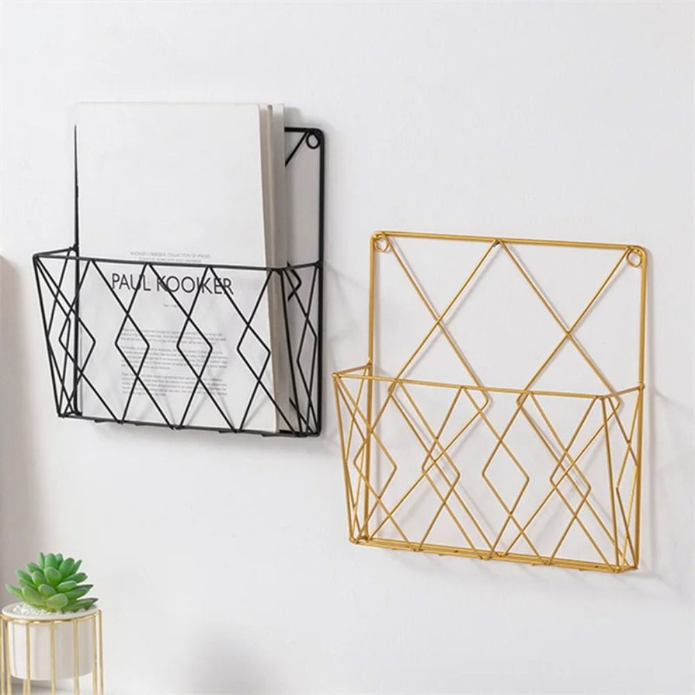 Металлическая настенная подста – обзор и цена Magazine Holder Rack