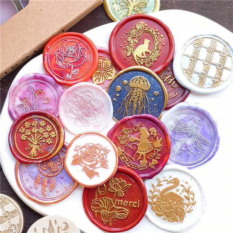 Восковая печать-штамп: Медуза, – обзор и цена Wax Seal Stamp Set