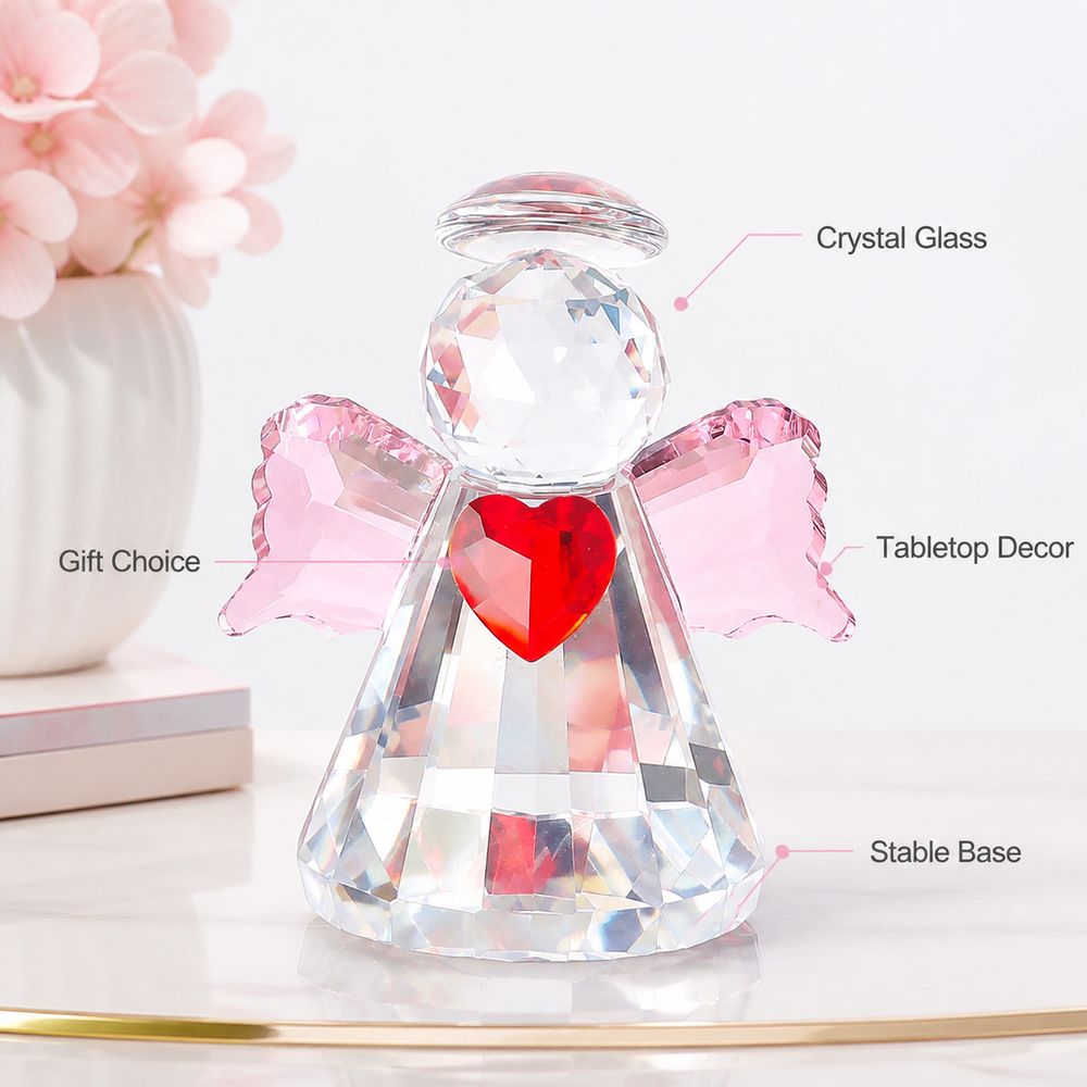 Новая фигурка ангела из гранен – обзор и цена Paper Weight Crystal
