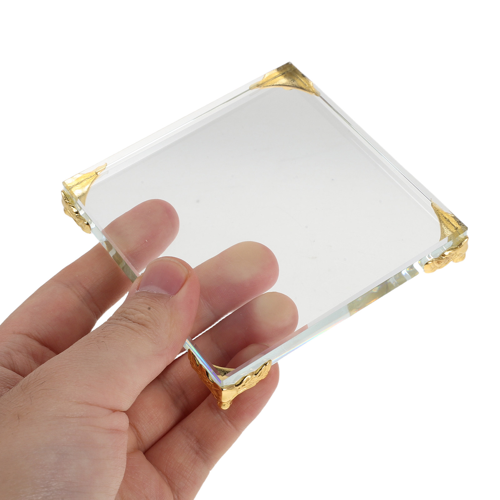 Квадратная прозрачная подставк – обзор и цена Paper Weight Crystal
